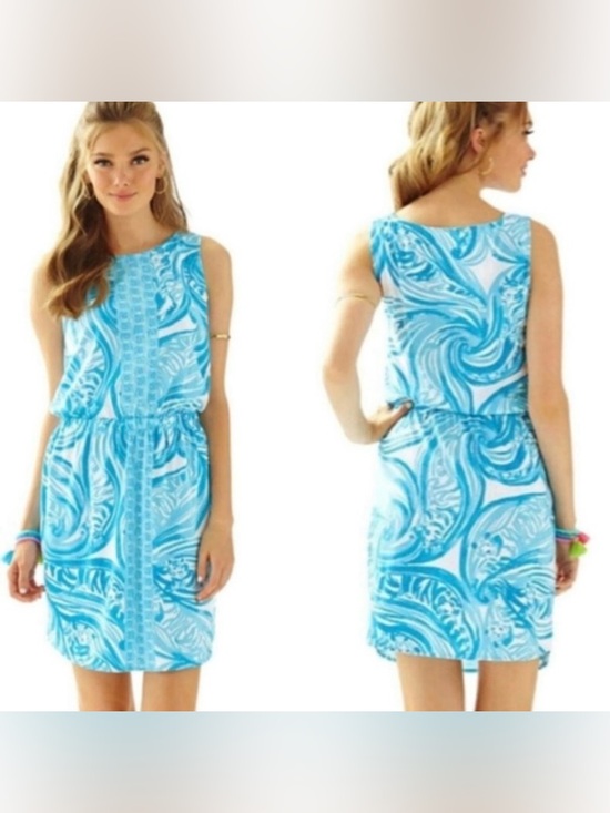 Lilly Pulitzer Dresses & Skirts - Lilly Pulitzer Windward Dress Large Resort White Sea Ruffles Coastal Beachy